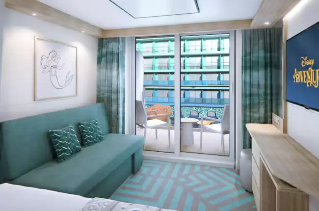 Cabina con balcone